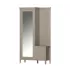 Шкаф с вешалкой Classic глиняный серый PPK/L