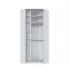 Угловой шкаф с зеркалом MOBI белый SZFN