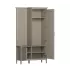 Шкаф с вешалкой Classic глиняный серый PPK/P